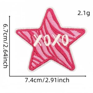 Pink series cloth sticker 30#