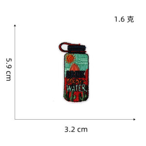 VSCO wind cloth stickers 4#* Hot Melt Adhesive cloth stickers