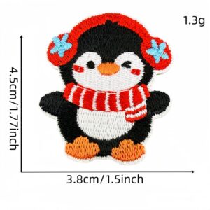 Cartoon little penguin cloth sticker 4 #