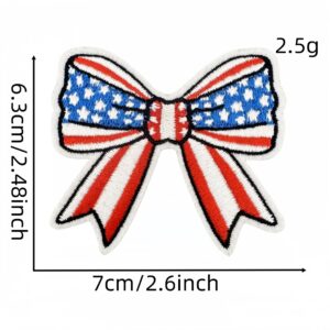 Bow cloth sticker 2#