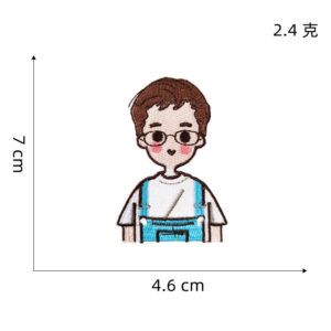 Cartoon character cloth stickers 1#* self-adhesive cloth stickers