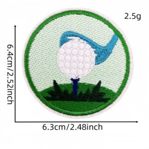 Golf cloth patch 4#