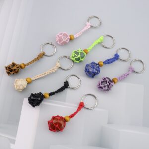 8 piece keychain set