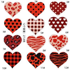 Love cloth stickers set of 12 pieces