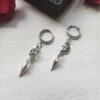 oly-b1f4fdf5f7012488b7dd40b40d21b854 Wholesale Moon and Star Punk Earrings Gothic Jewelry Accessory Trendy Party Gift