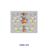 oly-b218723589962af4fd7540d3db53e3c2 Wholesale 2/4/8pcs Sweet Mood Bear Mini Cup Keychain Sticker