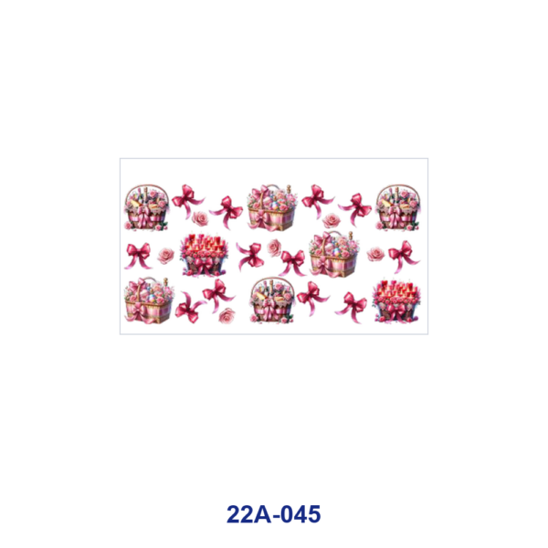 oly-b24b7d7a4610e5a44a183d4363e2ab99 Wholesale 5pcs Watercolor Flower Basket Pink Bow Rose Bouquet Mixed Floral Print 16oz Cup UV DTF Wraps