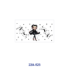 Wholesale 5pcs Retro Cartoon Girl Soda Lip Heart Spider Web Floral Mixed Decor Prints 16oz Cup UV DTF Wraps OLY Exclusive