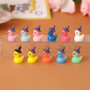 Wholesale Resin Halloween Witch Duck Ornament - Decorative Figurine for Gift and Home Decor