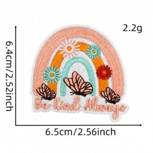 Colorful english cloth stickers 25#