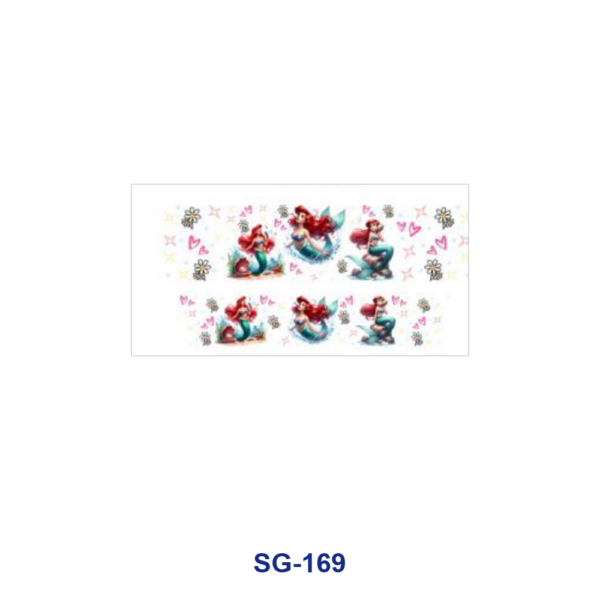 Wholesale 8pcs Whimsical Cartoon Characters 3oz Tumbler Stickers Wrap OLY Exclusive