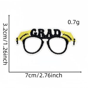 Glasses cloth stickers 10#