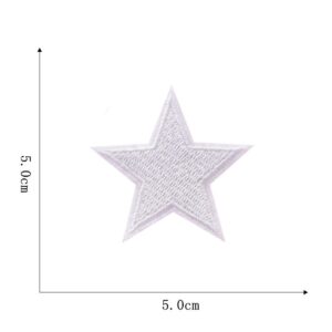 4# five-pointed star cloth stickers * monochrome single 3 batches, less not shipped!