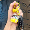 Wholesale Acrylic Keychain Bag Charm Cute Sand Bottle for Casual Gift OLY Exclusive