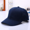 oly-b2a26e5c93a3b41473d320bafa2f0a34 Wholesale Trendy Solid Color Baseball Cap Cotton Twill Summer Outdoor Hat for Men Women