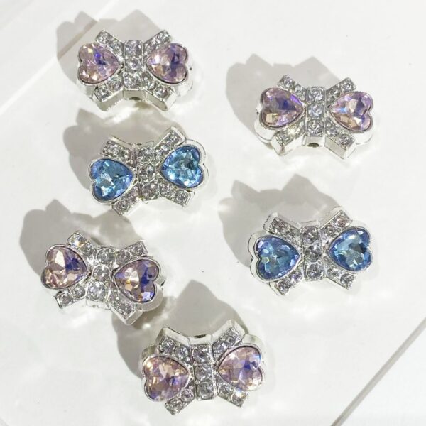 oly-b2ac77dadf1f6189c0087fb0b4044def Wholesale Trendy Butterfly Alloy Beads Mixed Color for DIY Phone Chain Jewelry Accessory