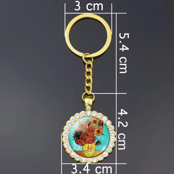 oly-b2b2ad65a700998b324a3d0f85542209 Wholesale Gold Alloy Rhinestone Wings Keychain Bag Charm Boutique Resale Gift