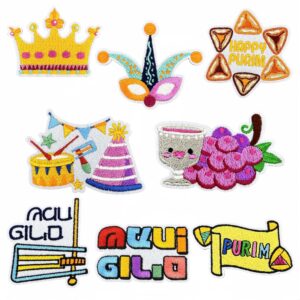 oly-b2c2207c9bb4dd04941177d8572e798d Wholesale Cartoon Birthday Party Embroidery Patch Iron-On Applique Decorative DIY Accessory for Gift Resale