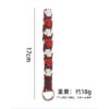 oly-b2e8e3793b42f6b1dc3fffd68d650816 Wholesale Cotton Rope Handwoven Dog Paw Keychain Korean Style Gift Fashion Accessory