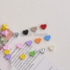 oly-b38aecfe70573622f83fefc24eb99349 Wholesale Alloy Heart Spacer Beads for DIY Keychain Accessory