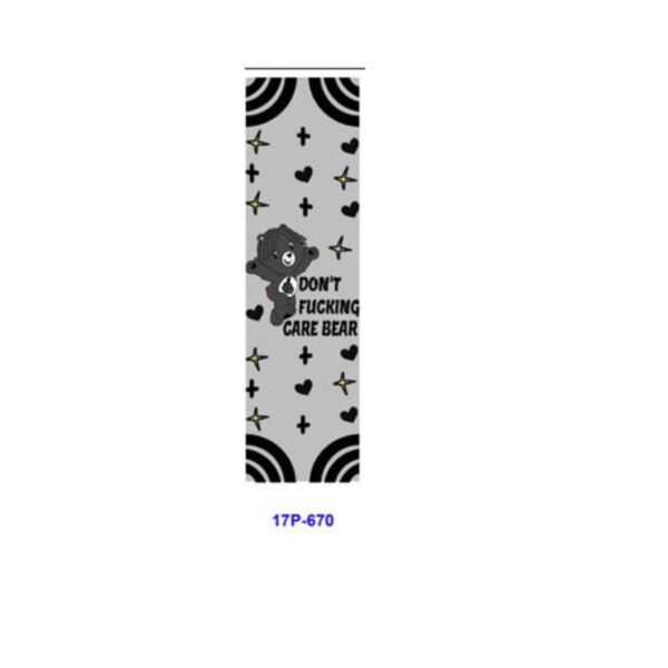 oly-b38fc2cd36601e6275e45dff7446bda6 Wholesale 2/8/16pcs UV DTF Stickers Funny Grumpy Bear Series Pen and Bookmark Stickers