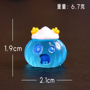 Blue ghost pumpkin