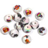 oly-b39acb66e728e016342a31dcd330ffaa Wholesale Halloween Pumpkin Skull Print Acrylic Beads DIY Phone Chain Bracelet Pen Craft Gift OLY Exclusive