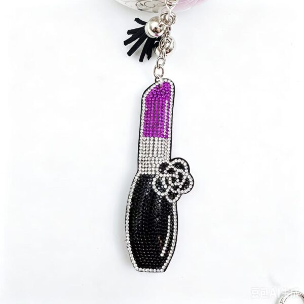 Wholesale Trendy Rhinestone Keychain Style Bag Charm Wedding Gift Accessory