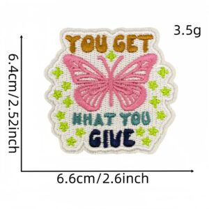 Colorful english cloth stickers 2 #
