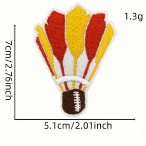Badminton cloth stickers 10 #