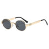 oly-b3bc2a8fe3b259409cbb0ec1ed1cfc88 Wholesale Stylish Retro Round Metal Frame Sunglasses Women UV400 Sun Protection Outdoor Fashion