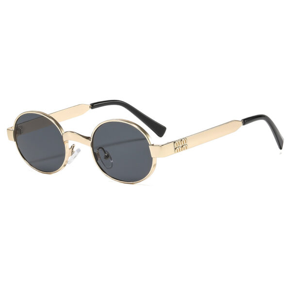 oly-b3bc2a8fe3b259409cbb0ec1ed1cfc88 Wholesale Stylish Retro Round Metal Frame Sunglasses Women UV400 Sun Protection Outdoor Fashion
