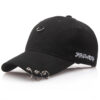 Wholesale Korean Style Summer Baseball Cap with Cotton Letter Design Stylish Sunshade Accessory