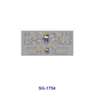 SG-1754 / 8pcs / 16*7cm