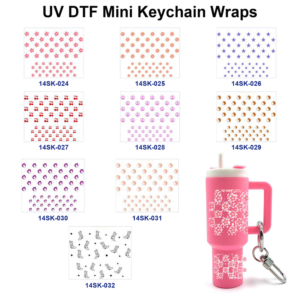 oly-b3d68ffc43deb8e7701aab6cefb98041 Wholesale 2/4/8pcs Kawaii Pattern Mini Cup Keychain Sticker