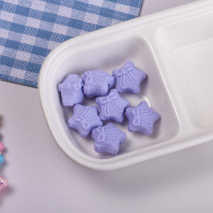 Purple touch paint bow tie star