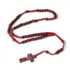 oly-b45a6e6f1ead14174e05019fefdf7e9f Wholesale Handmade Colorful Wooden Bead Necklace 8mm Fashion Accessory for Gift Party