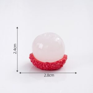 54# Half-peeled lychee / Fruit House Large Size 60