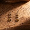 oly-b46cad7bf855586cf12d40798e696c02 Wholesale Retro Bohemian Tassel Earrings Tiger Eye Stone Zinc Alloy Jewelry Accessory Gift