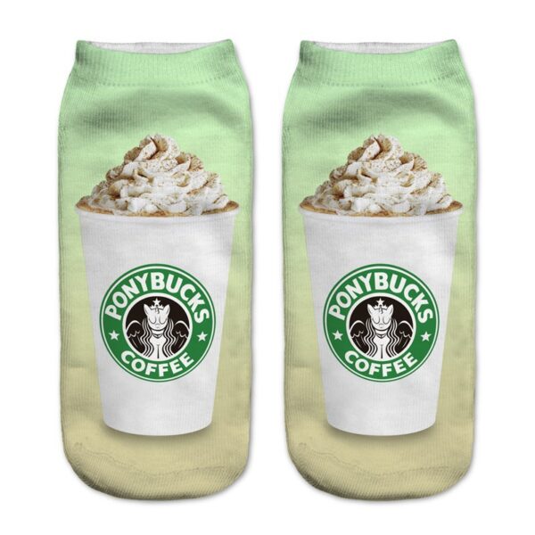 oly-b4780083de46cc098b5e597f5f4087f2 Wholesale 3D Ice Cream Print Casual Socks Polyester Cotton Breathable Streetwear Accessory