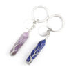 oly-b4832c8dfe1cb017ba02c21e35400b7b Wholesale Crystal Tree of Life Hexagonal Prism Keychain Pendant Fashion Gift for Bag Decor