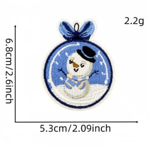 Winter cartoon cloth sticker 9#