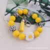 oly-b4bdf80edfc8f9b2e0684d8911a764d0 Wholesale Ins Silicone Bead Bracelet Keychain Colorful Handmade Fashion Accessory Boutique Resale