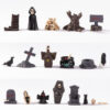 Wholesale Resin Halloween Skull Mummy Figurine Decorative Home Desk Accent