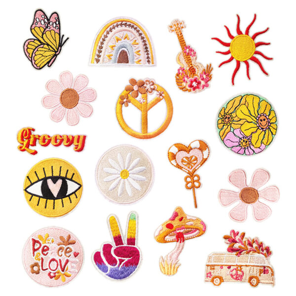 oly-b4ffa0783ec7fe7bb6eee68360a44e78 Wholesale Cartoon Floral Butterfly Embroidery Patch Decorative Sticker for Hat