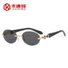 oly-b51361a953f0f01966ef877877f72509 Wholesale Rimless Retro Oval Sunglasses UV400 Street Style Fashion Sun Glasses