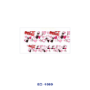 Wholesale 8pcs Butterfly Floral & Letter Graphic Pattern 3oz Cup Stickers Wrap OLY Exclusive