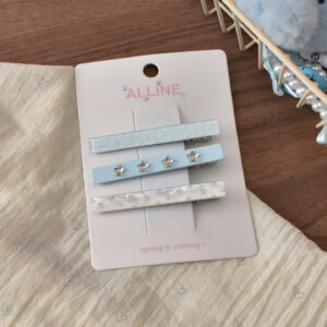 7# Blue Star Diamond Duck Clip - 3pcs