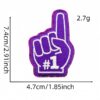 oly-b58d85275b08dd4329b5dba7fcb332c2 Wholesale Trendy Funny Encouragement Finger Embroidered Patch DIY Decorative Badge Gift