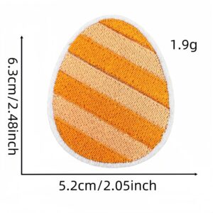 Easter egg cloth stickers 3#